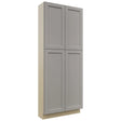 Fabuwood Fusion Nickel TP361290 Tall Pantry Cabinet, Front View