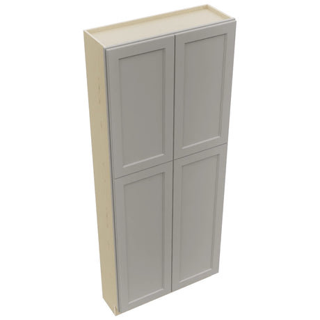 Fabuwood Fusion Nickel TP361290 Tall Pantry Cabinet, Top View