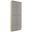 Fabuwood Fusion Nickel TP361296 Tall Pantry Cabinet, Front View