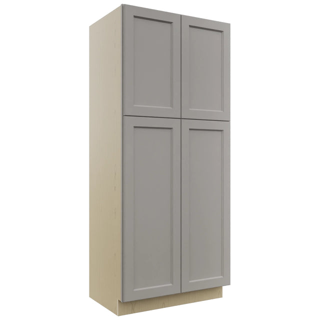 Fabuwood Fusion Nickel TP362484 Tall Pantry Cabinet, Front View