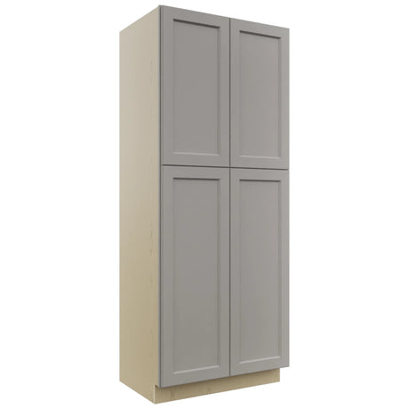 Fabuwood Fusion Nickel TP362490 Tall Pantry Cabinet, Front View