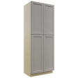 Fabuwood Fusion Nickel TP362496 Tall Pantry Cabinet, Front View