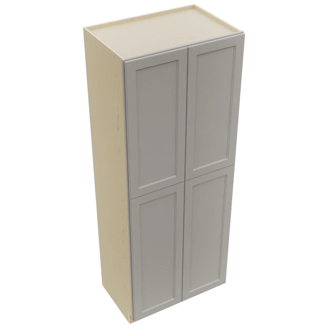 Fabuwood Fusion Nickel TP362496 Tall Pantry Cabinet, Top View