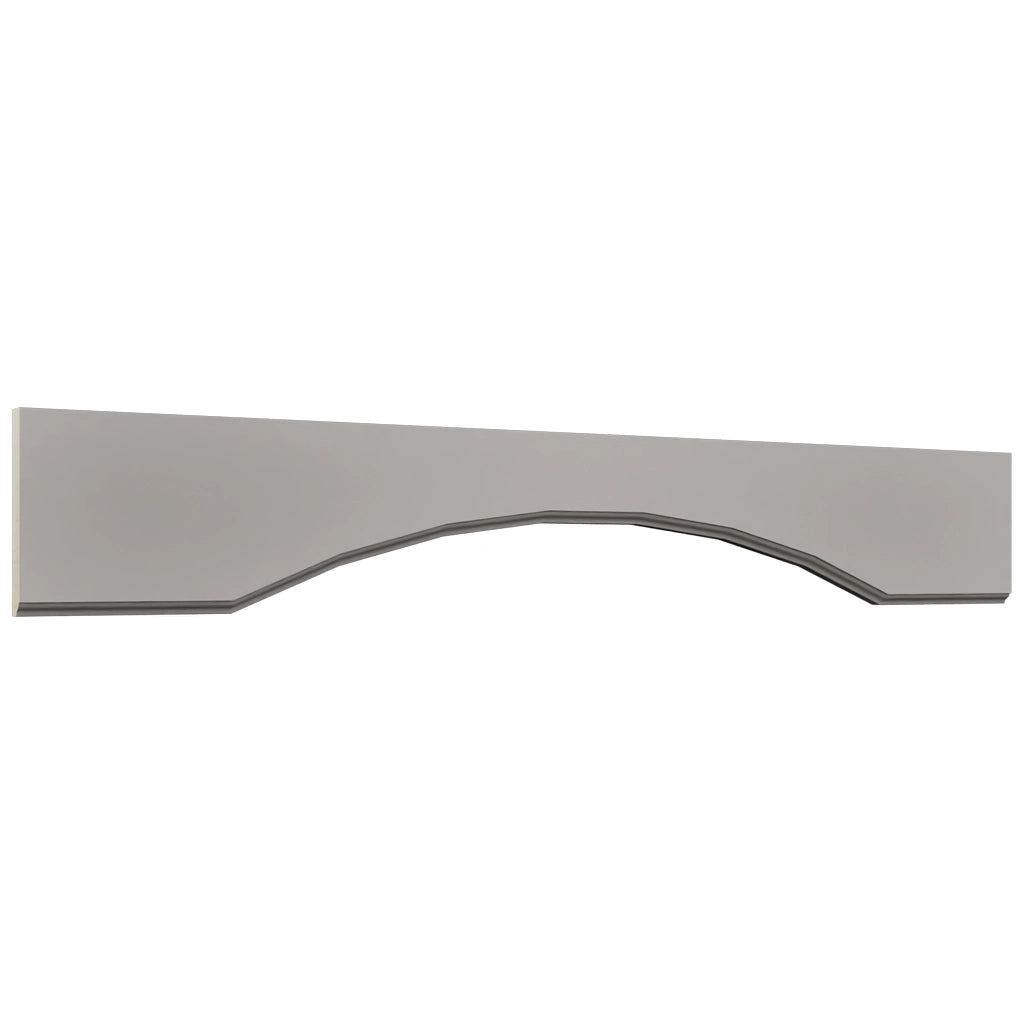 Fabuwood Fusion Nickel VAR36 Wall Valance, Front View