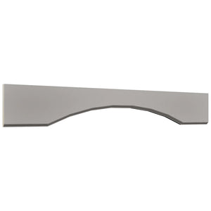 Fabuwood Fusion Nickel VAR36 Wall Valance, Front View