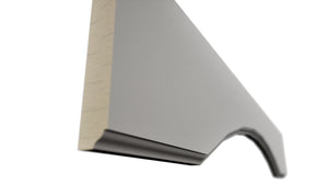 Fabuwood Fusion Nickel VAR36 Wall Valance, Detail View