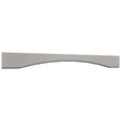 Fabuwood Fusion Nickel VAR54 Wall Valance, Front View