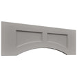 Fabuwood Fusion Nickel VARP36 Wall Valance, Front View