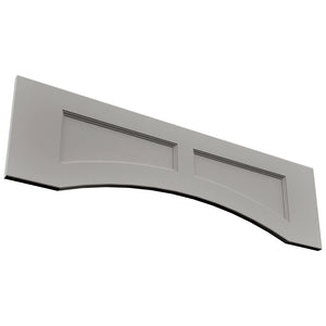 Fabuwood Fusion Nickel VARP42 Wall Valance, Top View