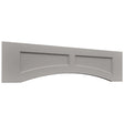 Fabuwood Fusion Nickel VARP48 Wall Valance, Front View