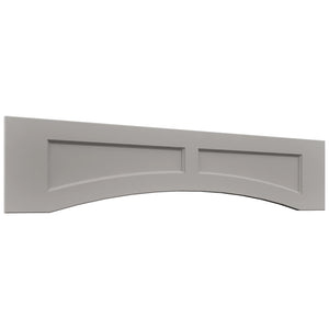 Fabuwood Fusion Nickel VARP54 Wall Valance, Front View