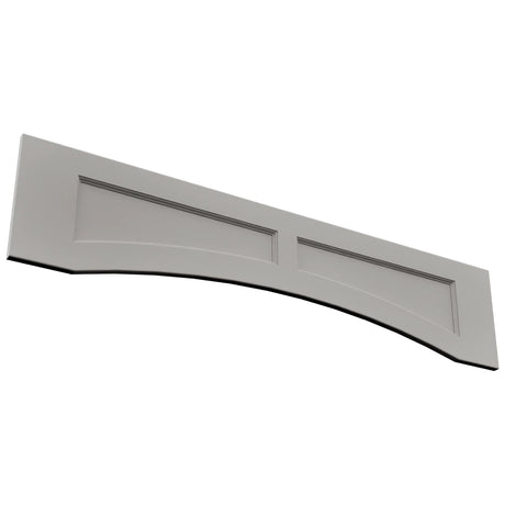 Fabuwood Fusion Nickel VARP54 Wall Valance, Top View