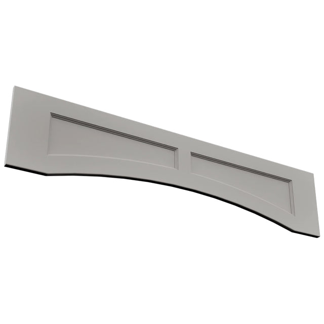 Fabuwood Fusion Nickel VARP54 Wall Valance, Top View