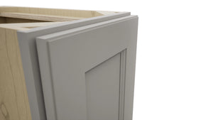 Fabuwood Fusion Nickel VB12FD Vanity Base Full Height Cabinet, Detail View
