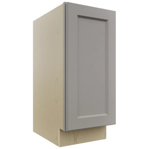 Fabuwood Fusion Nickel VB15FD Vanity Base Full Height Cabinet, Front View