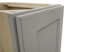 Fabuwood Fusion Nickel VB15FD Vanity Base Full Height Cabinet, Detail View