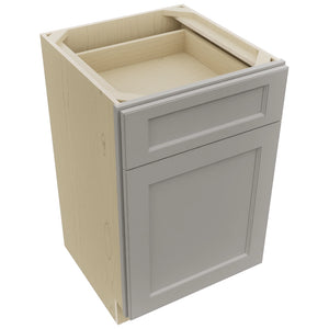Fabuwood Fusion Nickel VB21-34 Vanity Base Standard Cabinet, Top View