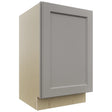 Fabuwood Fusion Nickel VB21FD Vanity Base Full Height Cabinet, Front View