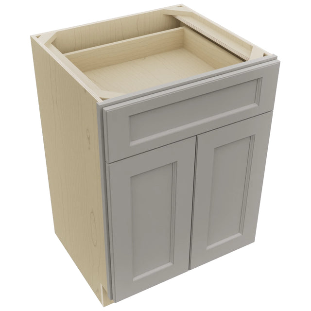 Fabuwood Fusion Nickel VB24-34 Vanity Base Standard Cabinet, Top View