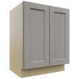 Fabuwood Fusion Nickel VB27FD Vanity Base Full Height Cabinet, Front View
