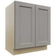 Fabuwood Fusion Nickel VB30FD Vanity Base Full Height Cabinet, Front View