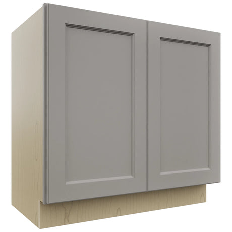 Fabuwood Fusion Nickel VB36FD Vanity Base Full Height Cabinet, Front View