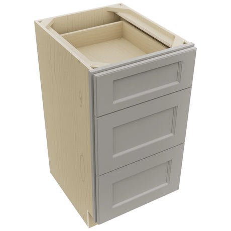 Fabuwood Fusion Nickel VDB18-34 Vanity Drawer Cabinet, Top View