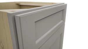 Fabuwood Fusion Nickel VSB21-34 Vanity Sink Cabinet, Detail View