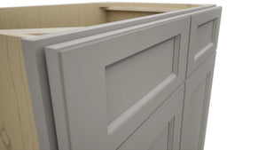 Fabuwood Fusion Nickel VSB33-34 Vanity Sink Cabinet, Detail View