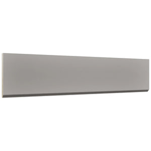 Fabuwood Fusion Nickel VST96 Wall Valance, Front View