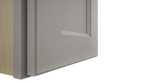 Fabuwood Fusion Nickel W1230 Wall Standard Cabinet, Detail View