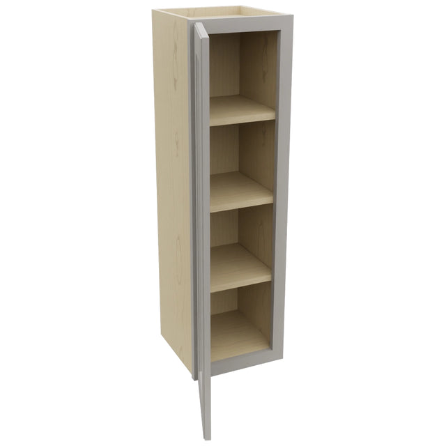 Fabuwood Fusion Nickel W1242 Wall Standard Cabinet, Open View