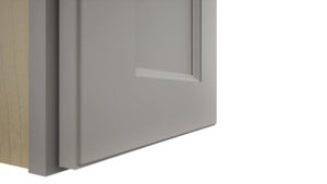 Fabuwood Fusion Nickel W1242 Wall Standard Cabinet, Detail View