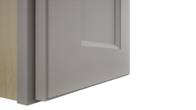 Fabuwood Fusion Nickel W1242 Wall Standard Cabinet, Detail View