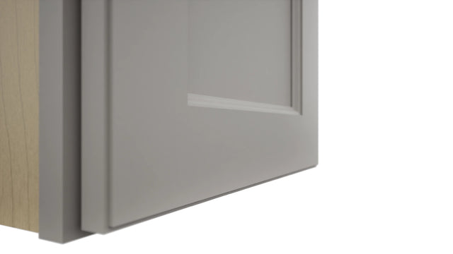 Fabuwood Fusion Nickel W1515 Wall Standard Cabinet, Detail View