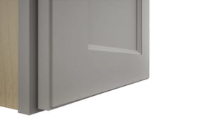 Fabuwood Fusion Nickel W1518 Wall Standard Cabinet, Detail View