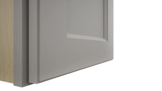 Fabuwood Fusion Nickel W1530 Wall Standard Cabinet, Detail View