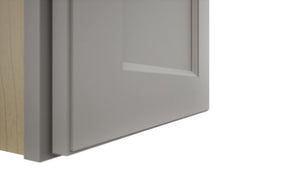 Fabuwood Fusion Nickel W1542 Wall Standard Cabinet, Detail View