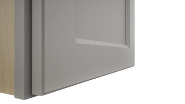 Fabuwood Fusion Nickel W1815 Wall Standard Cabinet, Detail View