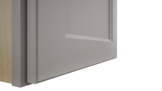 Fabuwood Fusion Nickel W1842 Wall Standard Cabinet, Detail View