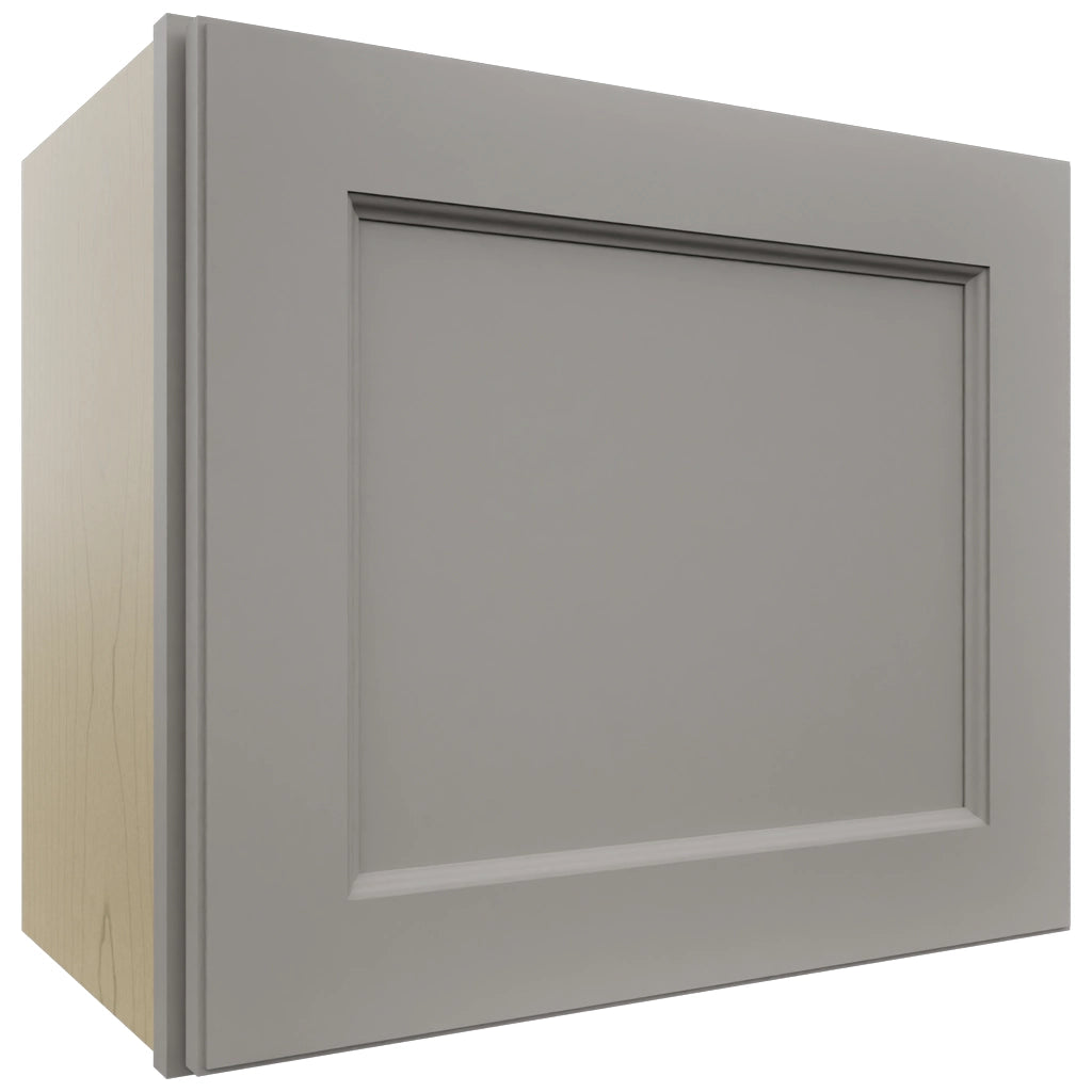 Fabuwood Fusion Nickel W2118 Wall Standard Cabinet, Front View