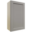 Fabuwood Fusion Nickel W2136 Wall Standard Cabinet, Front View