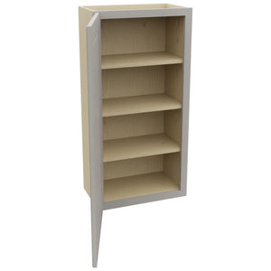 Fabuwood Fusion Nickel W2142 Wall Standard Cabinet, Open View