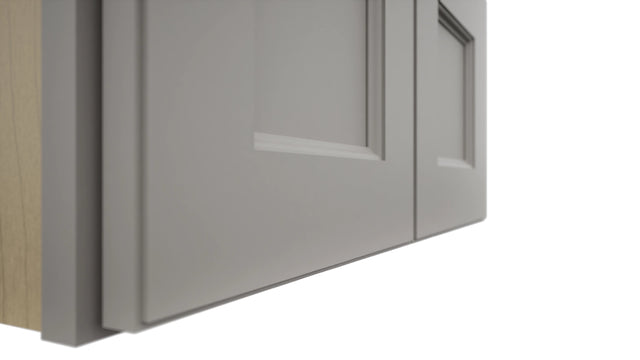 Fabuwood Fusion Nickel W2412 Wall Standard Cabinet, Detail View