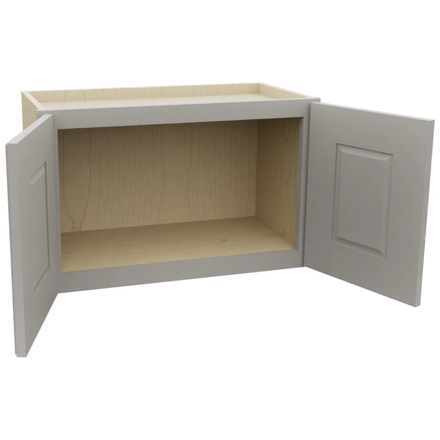 Fabuwood Fusion Nickel W2415 Wall Standard Cabinet, Open View