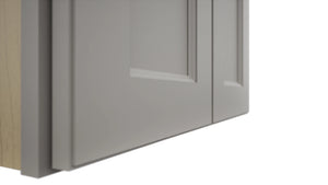 Fabuwood Fusion Nickel W2415 Wall Standard Cabinet, Detail View