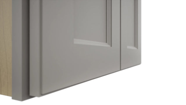 Fabuwood Fusion Nickel W2415 Wall Standard Cabinet, Detail View