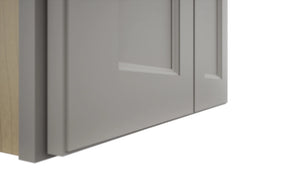 Fabuwood Fusion Nickel W2418 Wall Standard Cabinet, Detail View