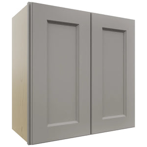 Fabuwood Fusion Nickel W2424 Wall Standard Cabinet, Front View