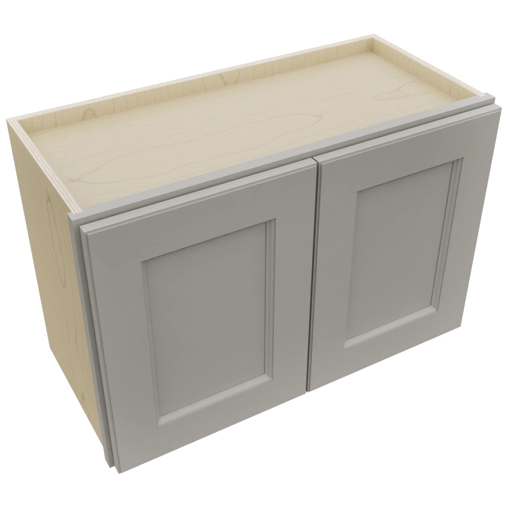 Fabuwood Fusion Nickel W2718 Wall Standard Cabinet, Top View